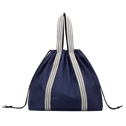 Blue Нейлоновый коврик для йоги, сумка для спортзала, фитнеса, рюкзак, сумка для спорта, на плечо, на шнурке, Gymtas для женщин, рюкзак Mochlia XA690WA - Цвет: Blue