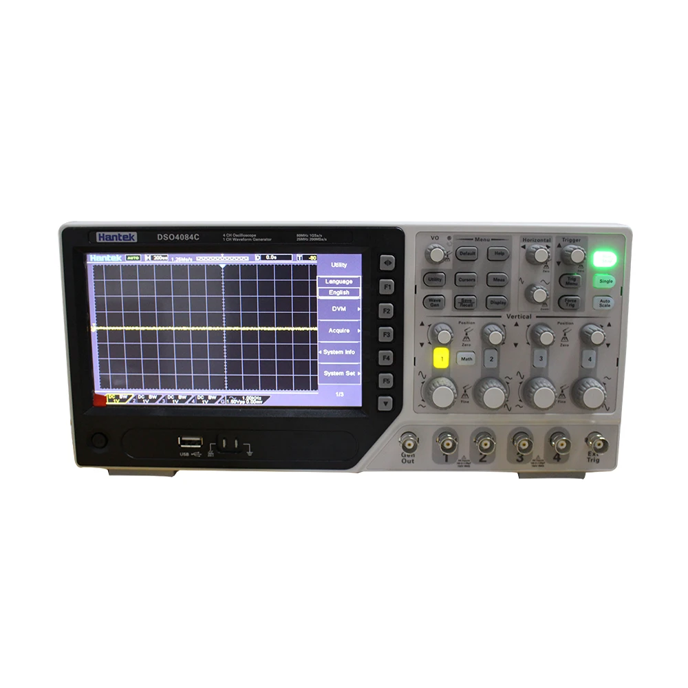 Hantek DSO4084C цифровой мультиметр осциллограф USB 80 МГц полоса пропускания 4 канала