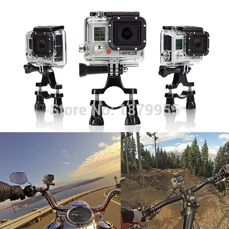 Камера движения велосипеда и мото держатель адаптер фиксированный для GoPro Hero 7 6 5 4