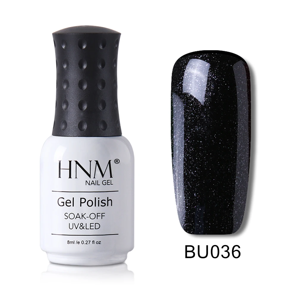 HNM 8 мл синий цвет серия Гель лак для ногтей гибридная краска Лаки Vernis Гель-лак для УФ-лампы Набор Полупостоянный маникюрный лак - Цвет: 36