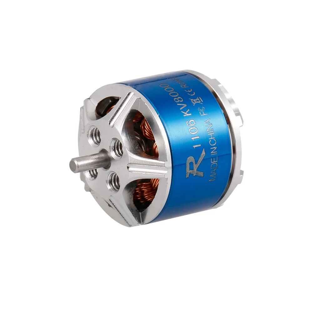 4 шт./лот SUNNYSKY R1106 5500KV 6500KV 8000KV бесщеточный двигатель для микро 60-90 мм FPV RC гоночный Дрон Квадрокоптер Мультикоптер