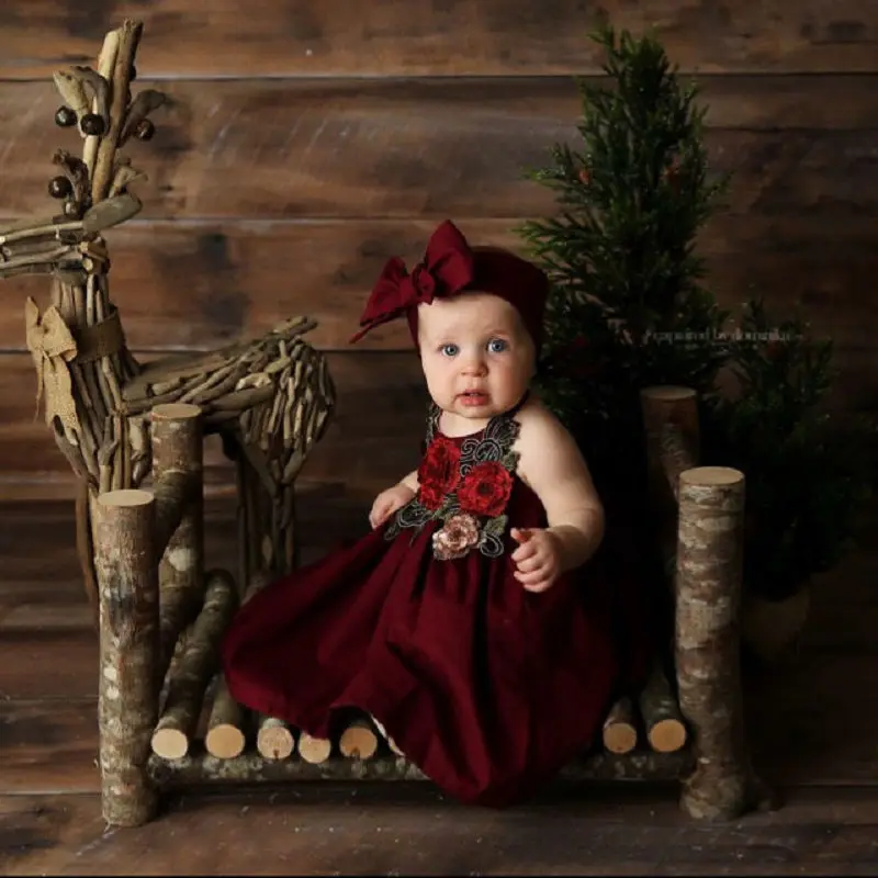 Детское летнее платье без рукавов с цветочным принтом | Детская одежда и обувь