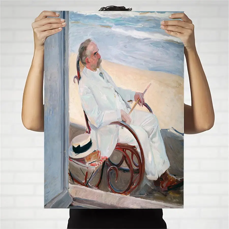 Домашний декор холст печать искусство настенные картины испанский Хоакин