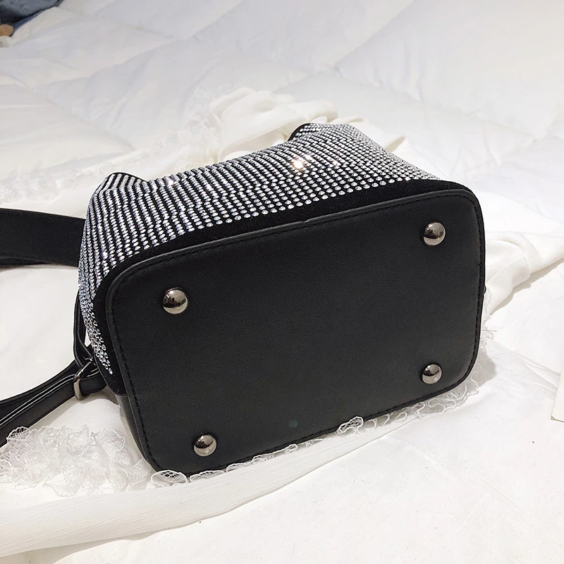 Женская сумка с двойным ремешком Bolsos Mujer из полиуретана и полиэстера элегантным