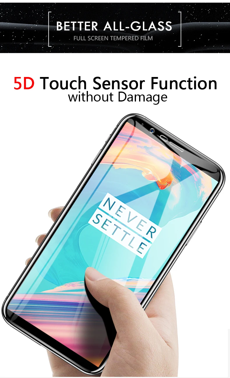 Oneplus 5T стекло one plus 5t Закаленное стекло протектор экрана MOFi для One plus 5T полное покрытие 2.5D HD Прозрачная пленка из закаленного стекла
