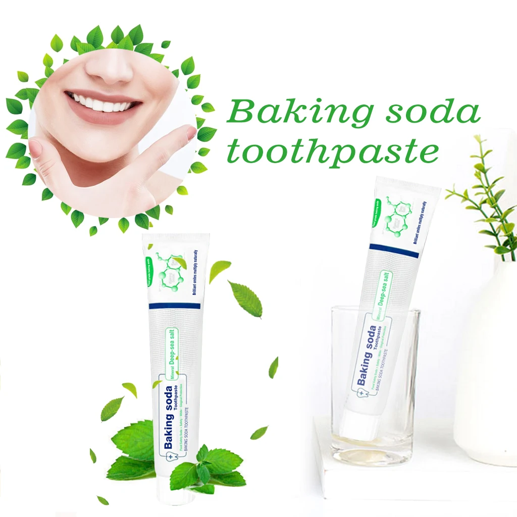 Профессиональная отбеливающая зубная паста для выпечки SodaToothpaste удаления пятен и