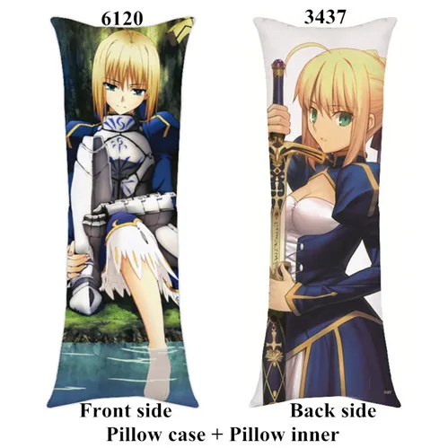 Длинная Подушка Fate Zero hugging включает внутреннюю подушку Altria Pendragon ReZero, Hajimeru Isekai Seikatsu, подушку для тела, настраиваемый подарок - Цвет: pillow