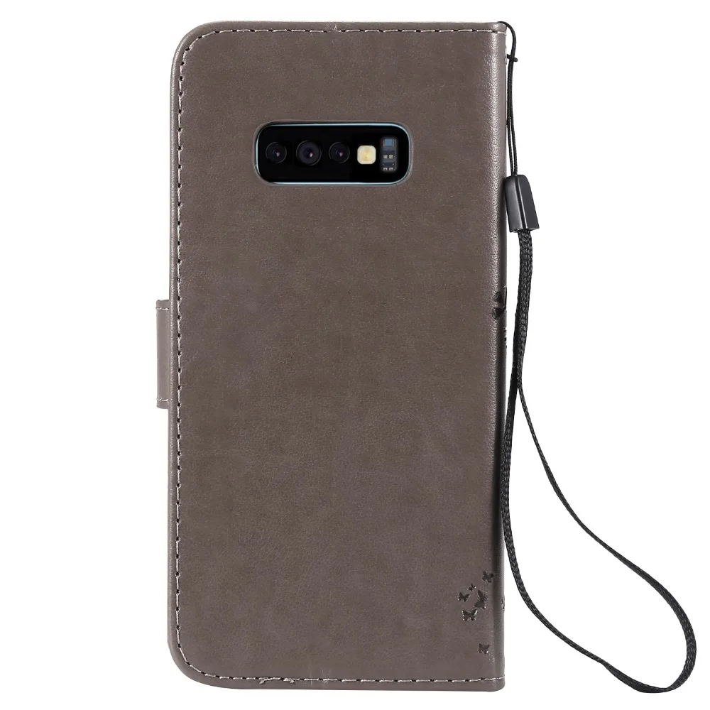 Флип Чехол Для samsung Galaxy S10 S8 S9 S6 S7 край S3 S4 S5 J1 J3 J5 J7 A5 A3 J4 J6 A6 A7 A8 A9 из искусственной кожи чехол-портмоне