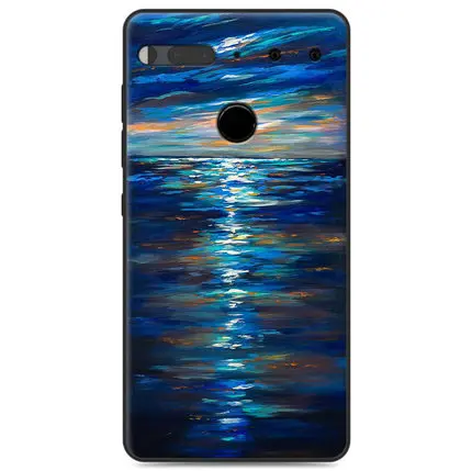 2 шт. для эфирного телефона PH-1 чехол Purecolor милые Мультяшные разрисованные Soft shell для эфирного телефона PH1 чехол задняя крышка корпуса - Цвет: A12