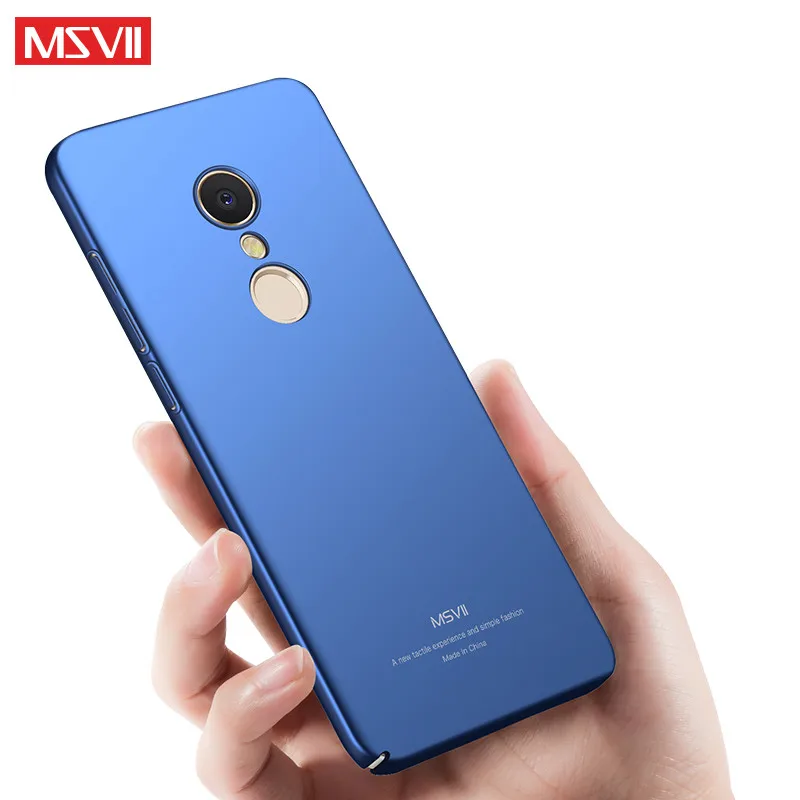 MSVII PC Пластиковый Чехол для Xiaomi Redmi 4X5 Plus Red mi note 4 4X 5A pro mi 5 mi A1 mi 5X mi 6 mi A1 5S 5X6 Чехол Для Телефона