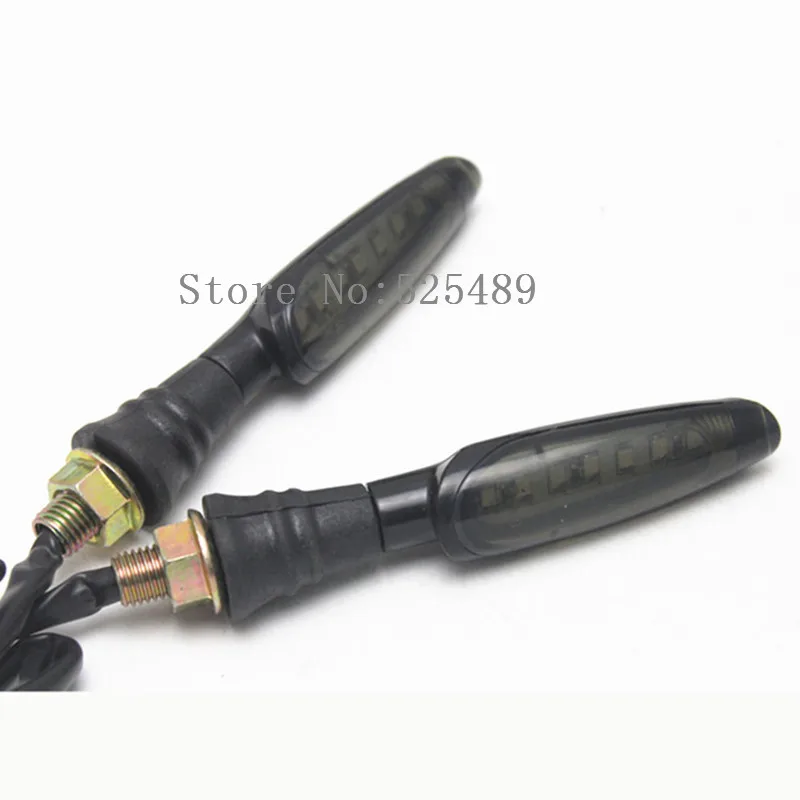 Мотоцикл LED поворотов Индикаторы Янтарный лампа для Honda CB CBR Yamaha R1 R6 FZ1 FZ6 FZ8 Suzuki GSXR