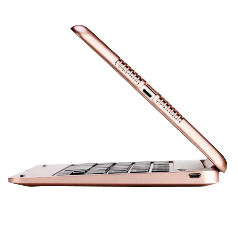 Kemile Беспроводная Bluetooth клавиатура для IPad Mini 4 полный корпус защитный портативный чехол клавиатура для IPad Mini 4 с подставкой смарт
