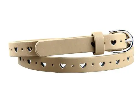 New Belts For Kids Girls Boys Kids PU Belts Samll Belt For Baby Little Girl Jeans Belt Child Free Shipping P14604 - Color: 4