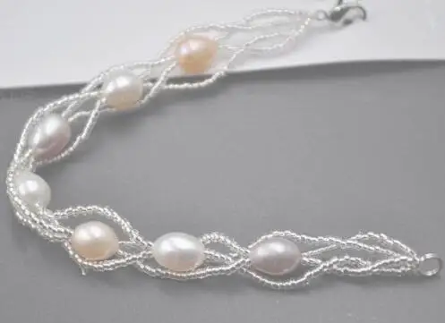 Naturel мульти цвет Perle D'eau Douce браслет|bracelet multi|bracelet nd bracelet |