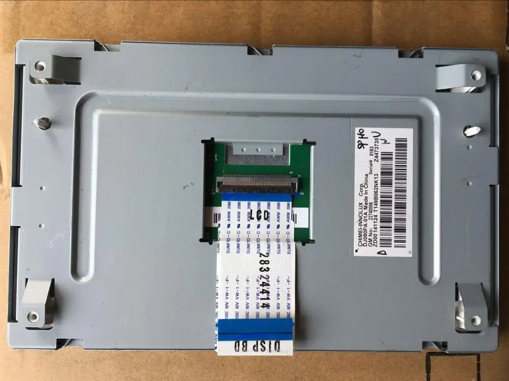 

Разборка DJ080PA-01A CLAA070LD0L CW Оригинальный ЖК-экран для автомобиля
