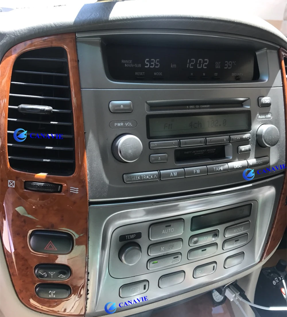 Автомагнитола Sat Nav 7 &quot Android GPS аудио для Toyota Land Cruiser 100 1998 2000 2001 2002 2003 2004 2005 2006 2007 |