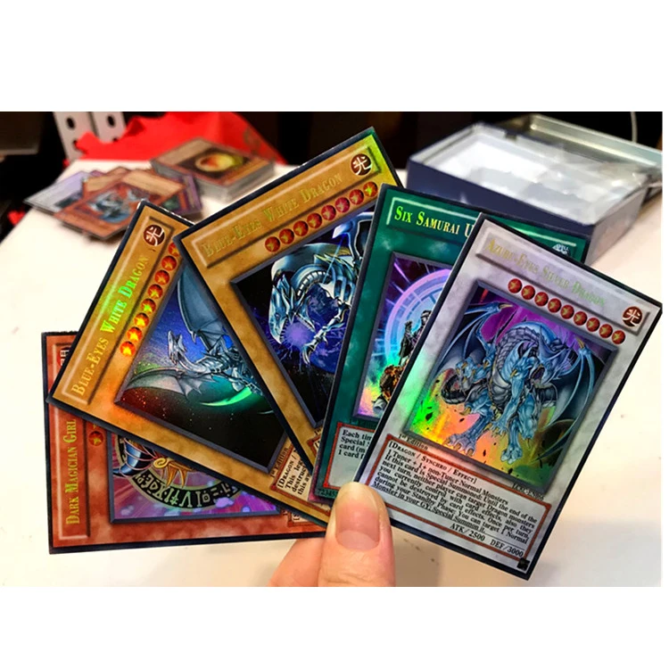 Новинка Yugioh 60 шт. набор с открытка-коробка игра битва карта полная вспышка Волшебная ловушка карта 60 листов игрушки для мальчика - Цвет: 60pcs Set no Box