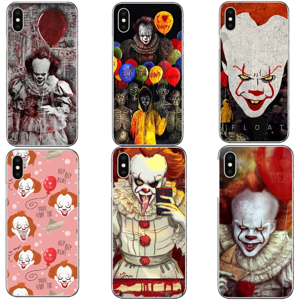 Чехол для телефона клоун ужас жесткий пластиковый чехол iPhone 5 5S SE 6 6s плюс 7 Plus 8