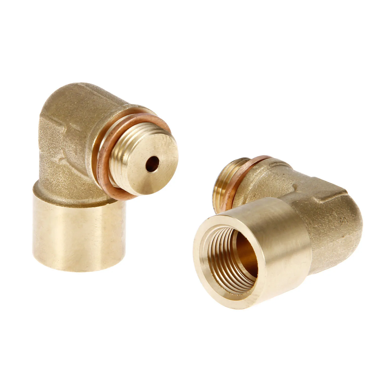 2 шт. медный Держатель датчика O2 Lambda 90 градусов|Датчик содержания кислорода в