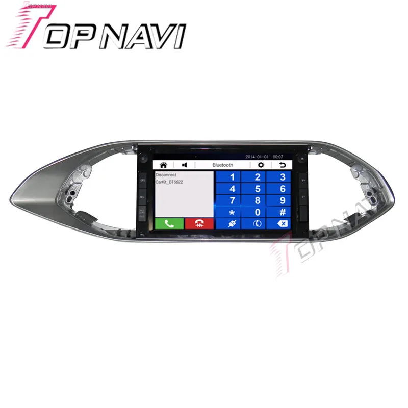 Topnavi " автомобильный DVD gps для peugeot 308 S автомобильный радио мультимедиа аудио стерео в тире, Wince система