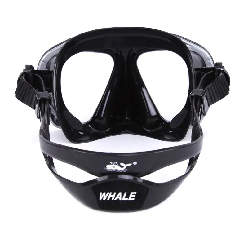 Whale MK2600 Профессиональная Большая оправа маска для дайвинга силиконовые очки
