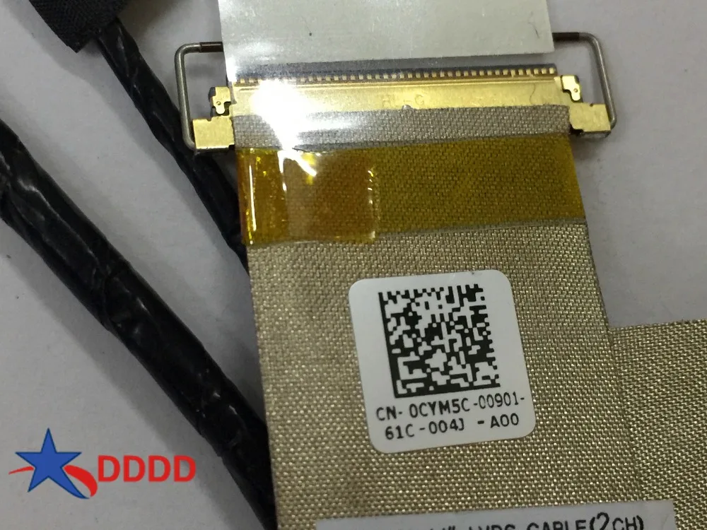 Оригинальный ЖК дисплей для Dell Latitude E6430 видео гибкий кабель Cym5c 0CYM5C фотография
