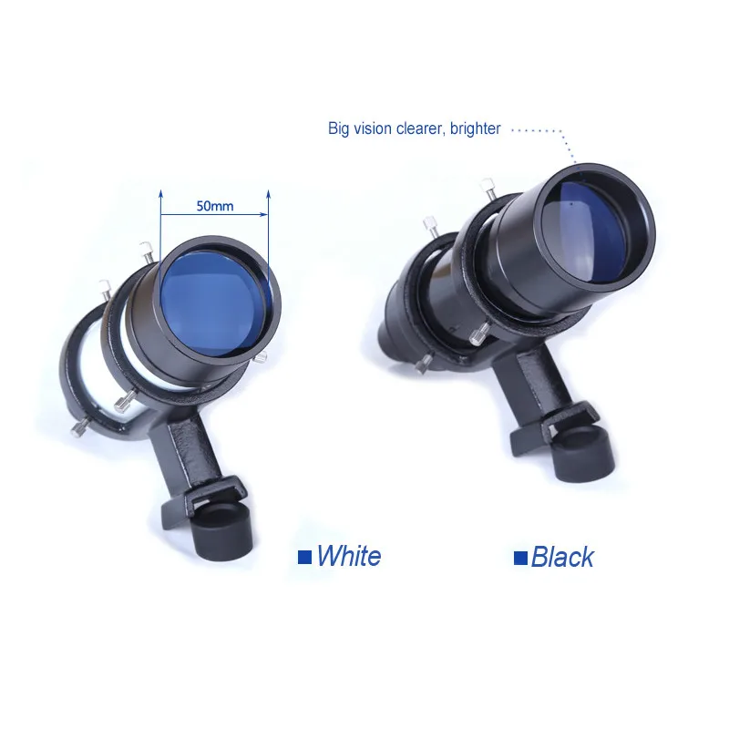 CSO 7x50 Finder Scope 7X Увеличение Finderscope оптические прицелы крест волос сетка телескоп астрономические аксессуары