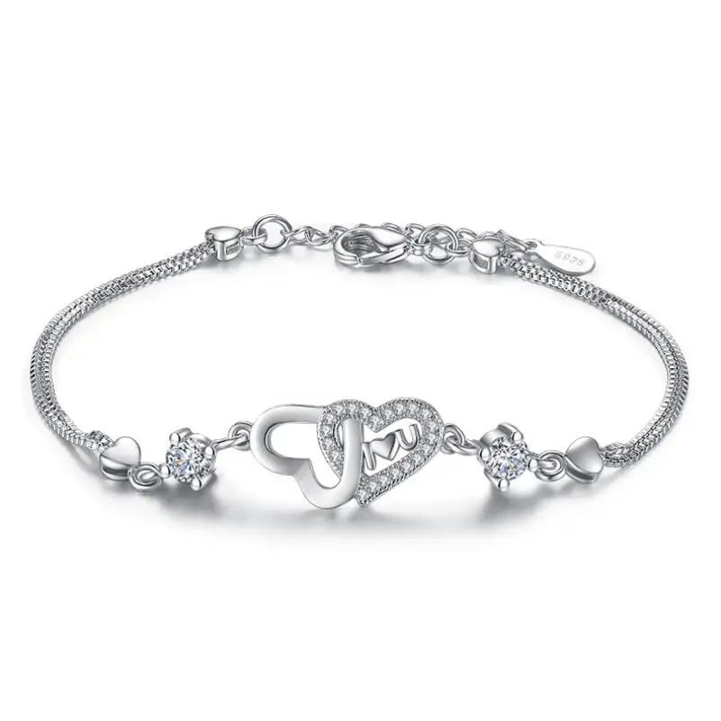 Xinyao handchain - Korean edition of simple zircon jewelry foreign trade wholesale bracelets |