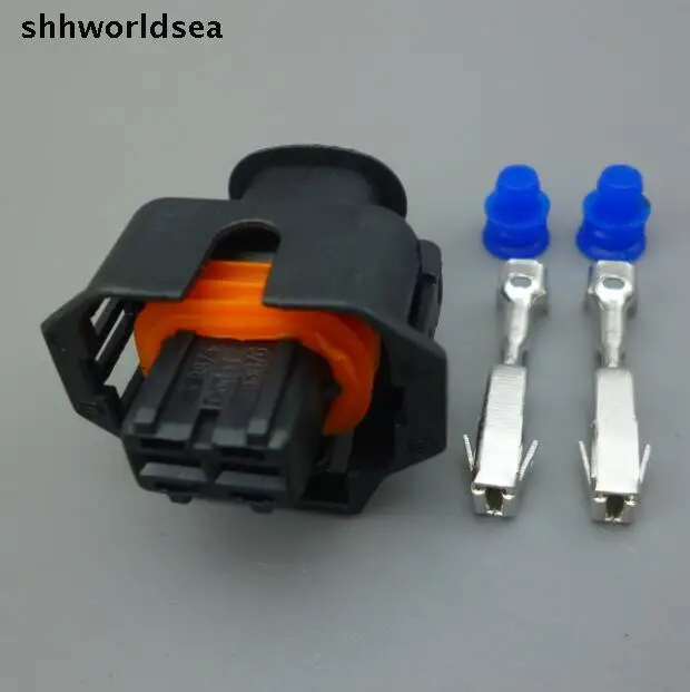 Shhworldsea 2 контакта 3 5 мм Автомобильный дизельный инжектор гнездовой разъем для