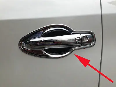 

Дверная ручка Чаша Крышка Накладка для Nissan Murano ABS хром новый 2015-2017