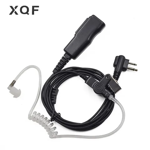 XQF 2 Pin Guard FBI гарнитура PTT наушники для Motorola Walkie Talkie DEP450 CP125 CLS1410 GP3188 PRO3150 CB радионаборы