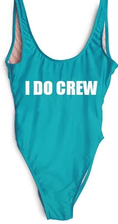 

I DO CREW Simwear Girl Sexy Low Back Jumpsuit Swimsuit Style Hight Quality Bathing suit One Piece Women Bodysuit Monokinis