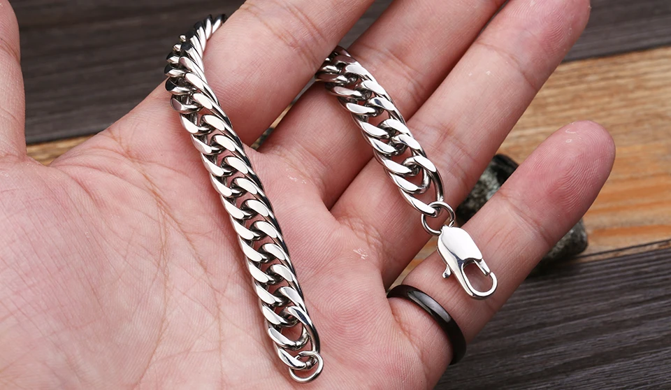 BEIER Dropshipping 316L Stainless Steel High Polish Bracelet Snail Bracelet Fashion Jewelry for man women BR-C006
