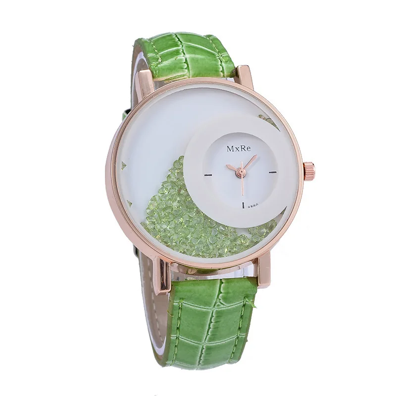 Новые модные кожаные женские часы 2019 роскошные Брендовые повседневные кварцевые