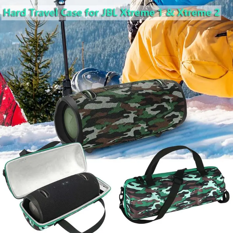 Портативный чехол с камуфляжным рисунком для путешествий JBL Xtreme 1 и 2 bluetooth