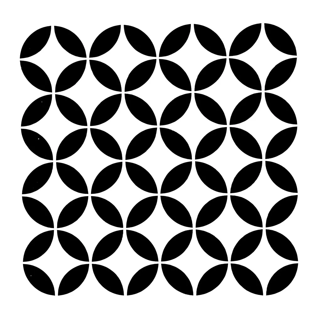 

1PC Round Shape Reusable Stencil Airbrush Painting Art DIY Home Decor Scrapbooking Album Craft