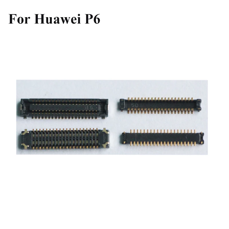 2 шт. FPC Разъем для Huawei P6 P 6 ЖК-экран на гибком кабеле | Мобильные телефоны и
