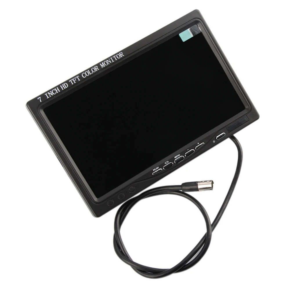 Hikity 7 дюймов ЖК дисплей автомобильный монитор заднего вида Экран VGA DVD цифровой