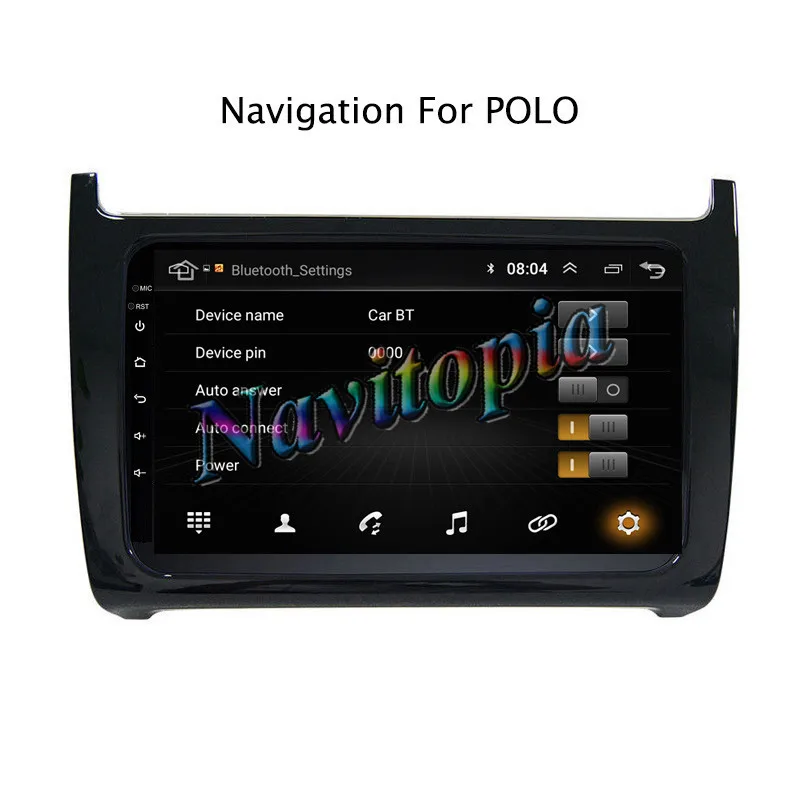 9 &quot2.5D Android 8 1 автомобильный DVD gps плеер для VW Polo 2011 2018 Автомагнитола стерео