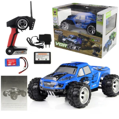 WL Toys 1:18 полностью пропорциональный 2,4G автомобиль с дистанционным управлением 4WD внедорожник Vehice RC автомобиль Высокая скорость 45 км/ч дрейф Bajas готов к запуску - Цвет: A979 Original box