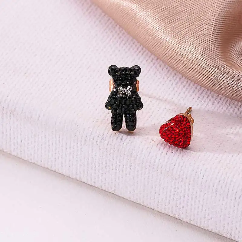 Модные Роскошные серьги из титановой стали гипоаллергенные с логотипом и