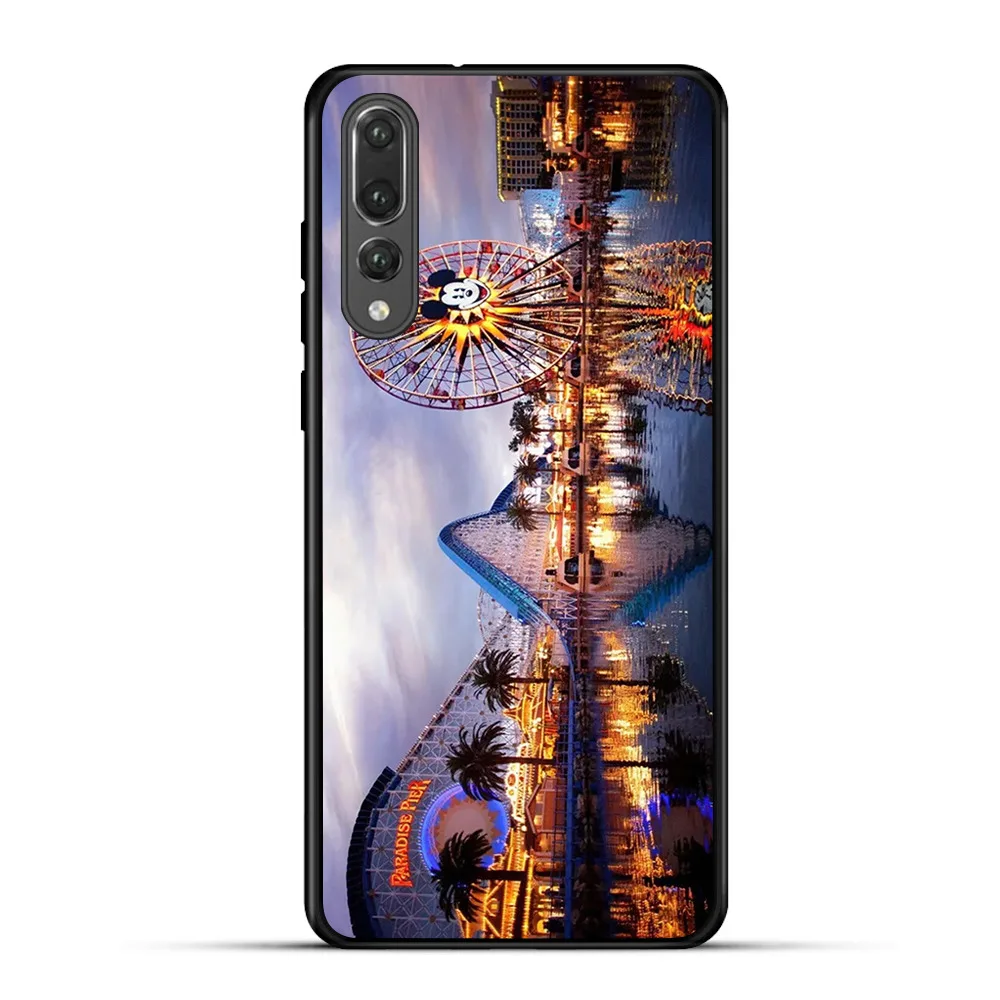 Черный Мягкий ТПУ силиконовый чехол для телефона Huawei Mate 20 pro P8 P9 P10 Lite P20 Pro 10 M20 P