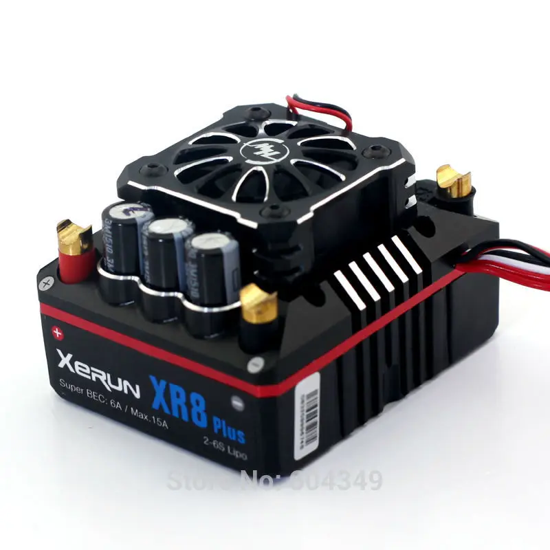 Фото Поп HOBBYWING XERUN XR8 Плюс 150A RC Безщеточный ESC Регулятор Скорости Игрушки и хобби Поп HOBBYWING XERUN XR8 Плюс 150A RC Безщеточный ESC Регулятор Скорости Игрушки и хобби
