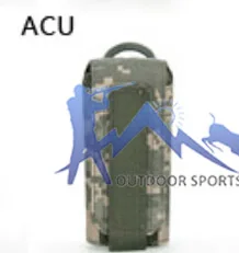 Сумка из ткани Cordura 55x50x130 мм система Molle 1000D сумка для улицы подвеска на рюкзак OS6