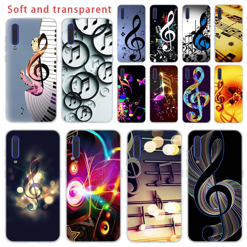 Old Score Musical Notes Loving Soft TPU Case For Xiaomi Mi 12 11 Pro Ultra 10 9 8 SE 6X A3 A2 LITE cc9 cc9e Cover | Мобильные