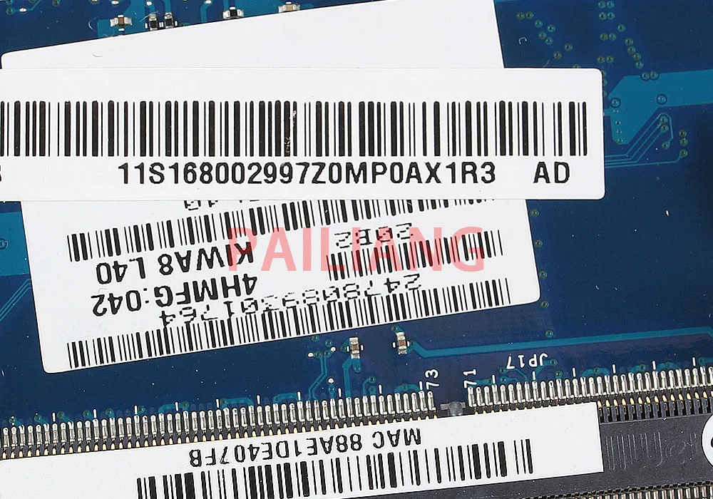 Материнская плата для ноутбука lenovo G550 PC материнская плата KIWA7 LA-5082P tesed DDR3