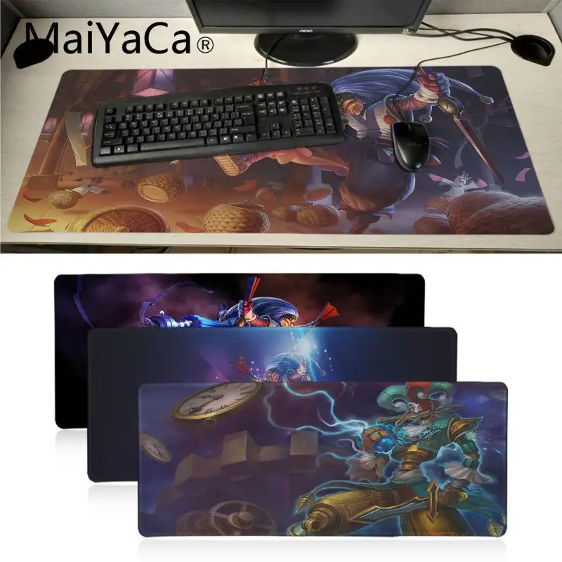 Maiyaca League of Legends Shaco нескользящий прочный резиновый игровой коврик для мыши геймер