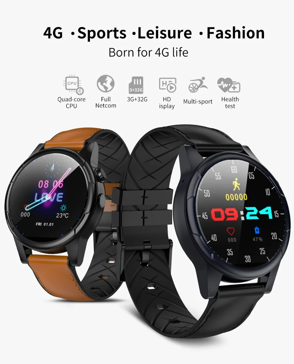 4g Смарт часы X361 Android телефон MTK 6739 gps спортивные умные часы Для мужчин, 3 Гб оперативной памяти, 32 Гб встроенной памяти, 600 мА/ч, Батарея ip67 Водонепроницаемый PK lem8 KW88 Z28