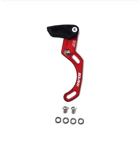red ISCG-05 Bolany сеть MTB направляющая велосипедная красная и черная Iscg 05 крепление BB 7075 защита велосипедной цепи из алюминиевого сплава запасные части для велосипеда - Цвет: red ISCG-05