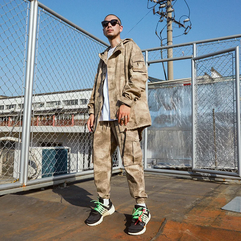 Китайские армейские тактические Брендовые брюки мужские камуфляжные свободные